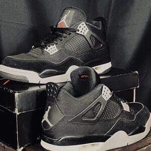 Jordan 4 Retro SE "Black Canvas"